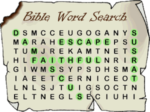 Bible Word Search Puzzles